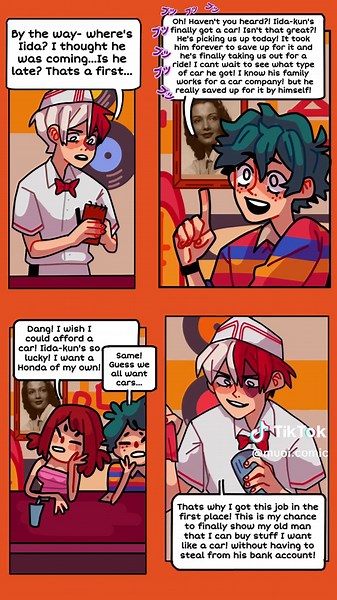 Bnha AU P1 | My Hero Academia Comic Dub #myheroacademia #bokunohero #mha #bnha #deku #kacchan #izuku #izukumidoriya #todoroki #comicdub #muoicomic