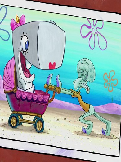 Squidward's Hilarious Babysitting Chaos with Pearl