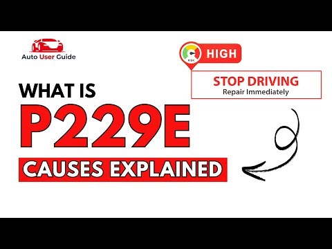 What is P229E : Engine Error Code Causes Explained