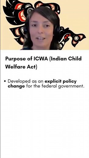 What is the Indian Child Welfare Act (ICWA)? #Shorts #Native #NativeAmerican