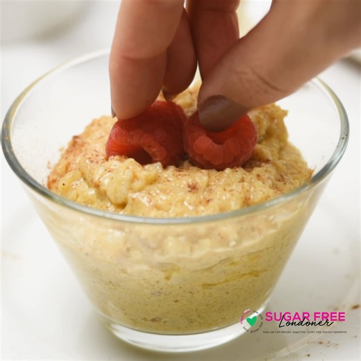 13K views · 98 reactions | My keto rice pudding recipe has the same comforting creaminess as the authentic version, but only a fraction of the carbs. | Sugar Free Londoner - Low Carb Recipes | Facebook
