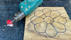 Wood carving - how to use router machine | PVJ wood carving