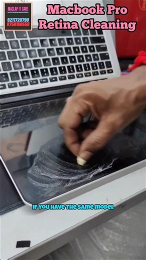 MacBook Retina Screen Coating Problem Solved 💯 #macbookrepair