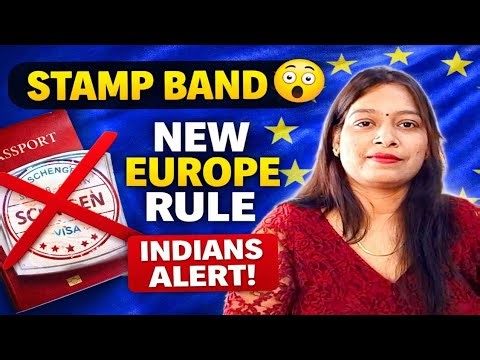 👉 “Passport Stamp Band? 😱 Europe New Rule 2026 | EES System Explained (Indians Alert)”