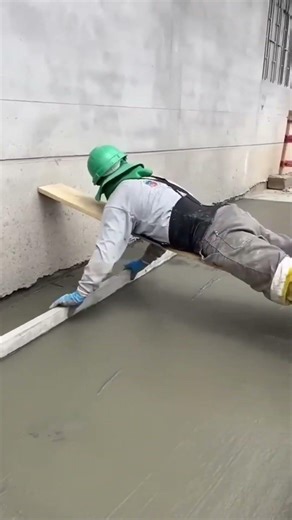 No Gadgets, Just Skillful Concrete Leveling
