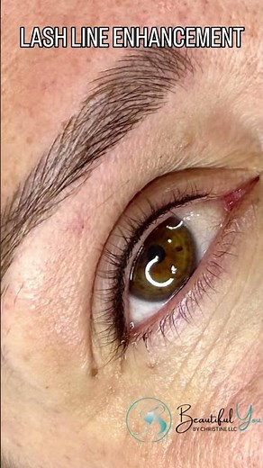 Lash Line Enhancement Eyeliner Tattoo for Mature Eyes | Natural PMU Results