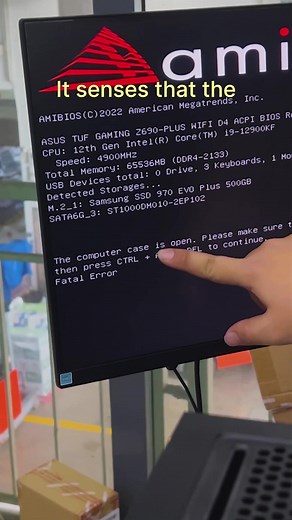 Fix PC Case Open Error Easily and Quickly