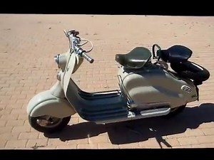 Restauro lambretta 150 LD del 1954