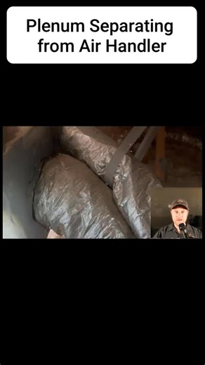 What can start as a minor leak can enlarge over time, allowing more air to escape into your attic. A proper seal at your plenum is very important https://youtu.be/PxjklIvU7o0 #HVACexplained #HVACfacts #Ductwork | Atlas AC Repair LLC