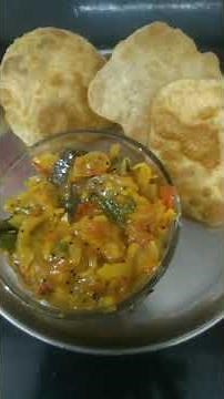 Poori Masala without Potato | Quick Masala #thenuscorner #shorts