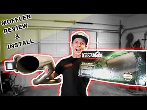 The Best Muffler For a Turbo V8 car?!?! Dynomax Ultra Flo SS Install and review on Turbo Fox Body!