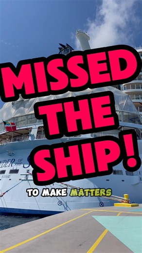 They Missed Their Cruise, $10,000 GONE!