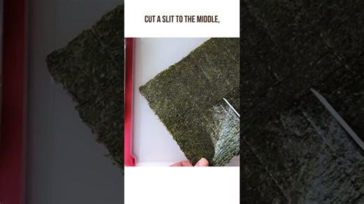 The best sushi hack: like California roll but a wrap