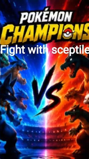 Fight With sceptile 🔥🔥 #shorts