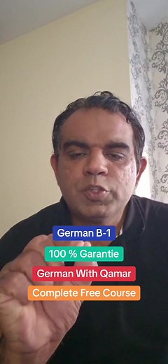Learn German B1: Complete Free Course with Qamar