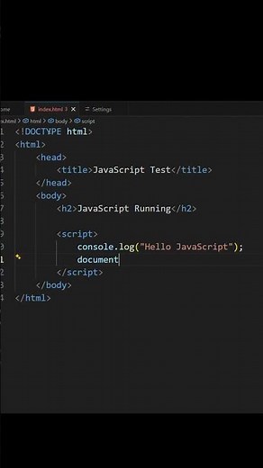 JavaScript Basic Test Program | Console, Alert & Document Write