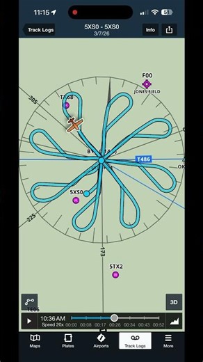 Best way to practice VOR procedure turn. 45 right turn, 1 min. time