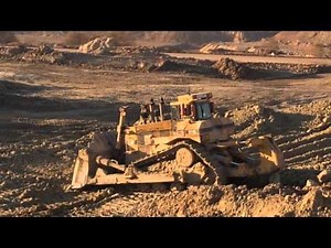 Caterpillar D11R Bulldozer Hard Work