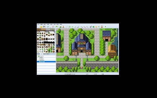 论如何快速学会制作RPG像素游戏#1[导入 制作地图以及地图移动]