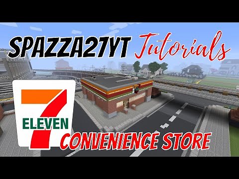 Minecraft 7-Eleven Convenience Store Tutorial