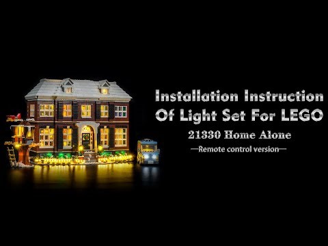 Installation Instruction Of Light Set For LEGO 21330 Home Alone.