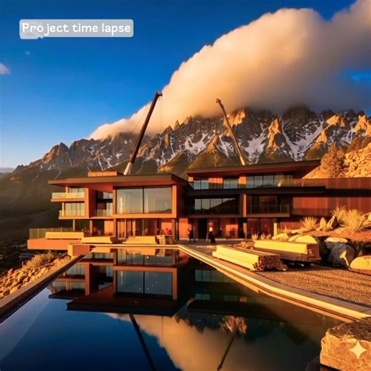 Transformation Mountain Dream Home Build 🤩 (Time-Lapse)