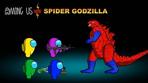 15K views · 579 reactions | Amongus VS SPIDER GODZILLA _ AMONG US ANIMATION #amongus #relax #animation #game #viralgames #viralvideo #viralpage #viralreels #among #live #livestreaming #LiveGames | Shirako | Facebook