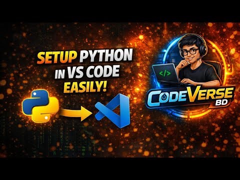 How to Setup Python in VS Code (Beginner Tutorial) on Windows 10/11 [2026] |