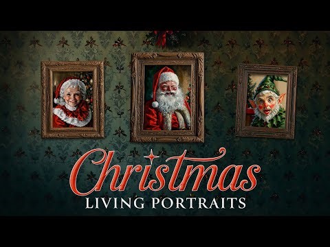 AtmosFX Christmas Living Portraits Decoration Collection Trailer
