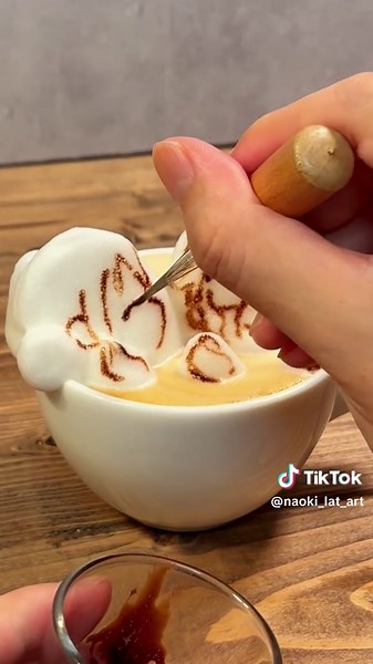 地縛少年花子くんのラテアート作り方 — 100回リクエストへのお礼