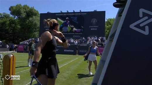 'Nobody likes you!' Things get heated during tennis handshake