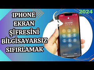 iPhone Şifremi Unuttum Bilgisayarsız Kilitlenen iPhone Nasıl Açılır - 2024 iPhone Kilit Açma Hilesi
