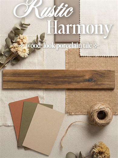 Enhance Your Home with Wood-Look Porcelain Tile