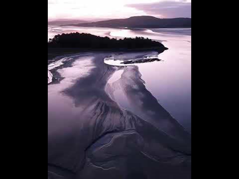 Beautiful River Kent Estuary in Scenic Morecambe Bay
