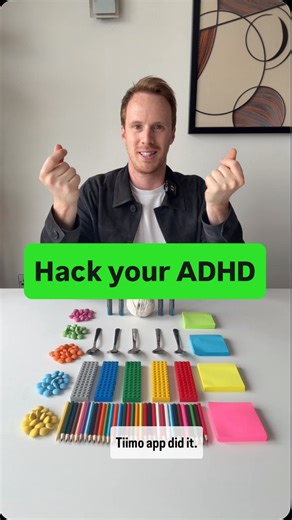 ADHD Chatter Podcast on Instagram: "How to hack your ADHD 🧠 Try @tiimoapp now, use the link in my bio for 30% off! #adhd #tiimo #ad"