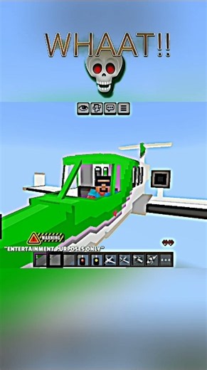 Plane Mods best in Minecraft☠️🤯#shorts#trending