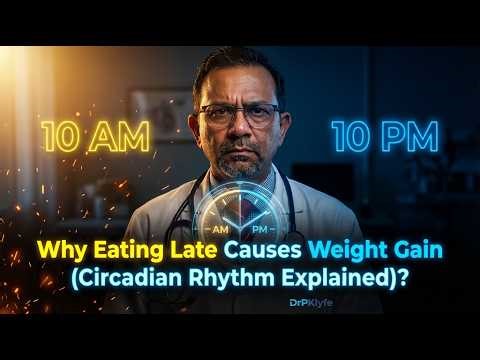 Why Eating Late Causes Weight Gain (Circadian Rhythm Explained)?