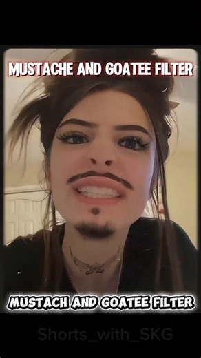 Mustache filter tutorial 🥸#tutorial #filter #shorts #shorts #viralshorts #trending #fypp #snapfilter