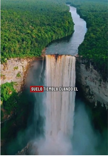 La impactante y peligrosa cascada Kaieteur