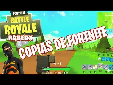 "Jugué copias de Fortnite en Roblox" #epicpartner #fortnite 