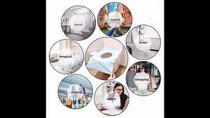 Traveling Accessories Disposable Toilet Seat Covers for Kids and Adults  Portable Toilet Seat Cover Pack