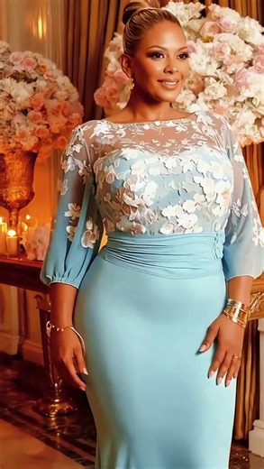 Elegance for Every Curve:Plus-Size Formal Gowns Fit, Flatter & Feel Amazing#gown #plussizefashion
