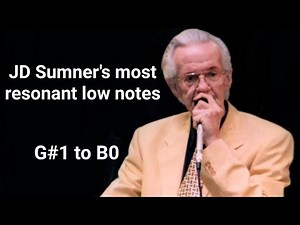 JD Sumner Resonant Low Notes Compilation (G#1 to B0)