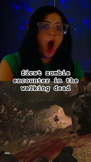 first zombie encounter in the walking dead 💀