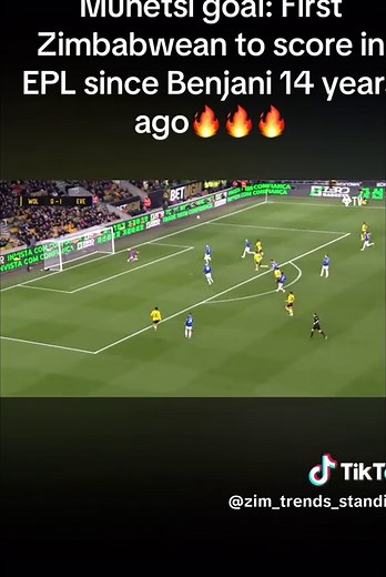 Marshall Munetsi's Historic Goal for Wolves in EPL