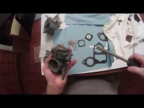 Solex Pict 30/31 cleaning and reconditioning step by step