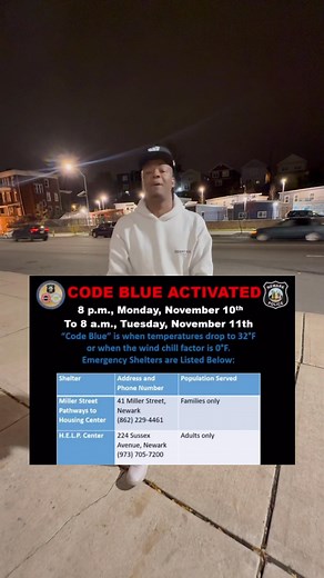 Newark Nj code blue activated #newarknj #newark #explore | Najee Jihad