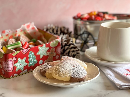 Mexican Tricolor Shortbread Cookies   Video