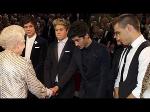 One Direction Hangs Out with the Queen