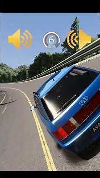 Audi RS2: 800HP Turbo Roar & Max Speed Run! 🚀 (Quattro Legend)